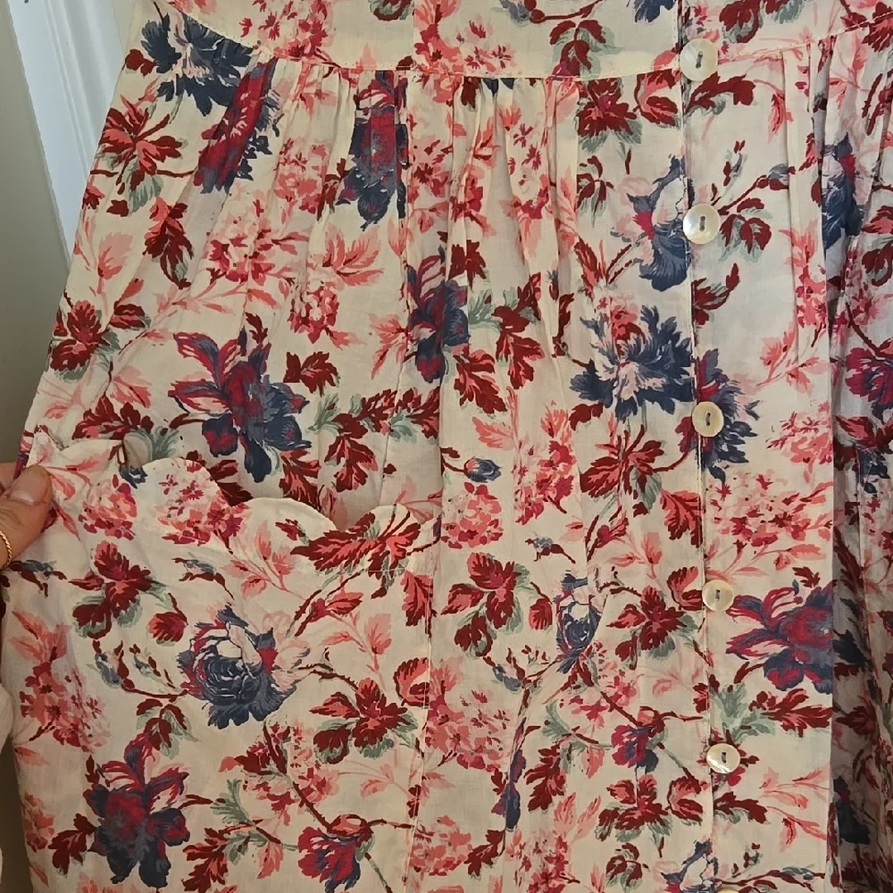 Floral Sleeveless Dress - Picture 3 of 3